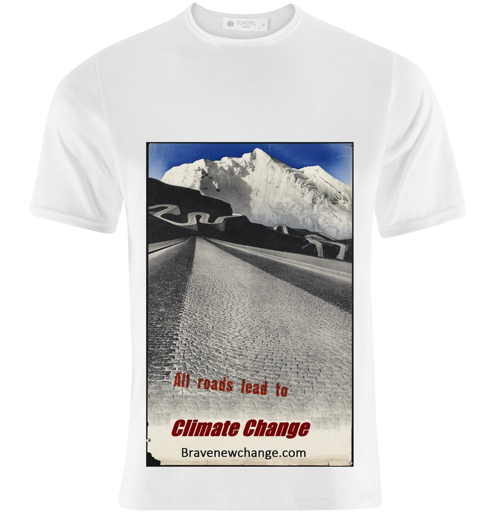 All Roads Lead to Climate Change T-Shirt